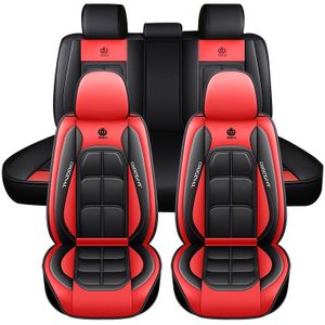 Car Seat Cover Full Wrap Universal Car Seat Cover Pupu Leatherpu Leather Car Seat Cushion Compatible With 95% Five-seater Models
