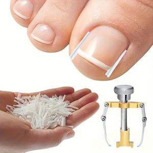 50 stuks+ Nagelkunst Gereedschap | 100- Nagelcorrectieset met Elastische Pleisters, Makkelijk te Knippen en Gebruiken, Formaldehydevrij