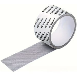 Durable Self-adhesive Mesh Patch Repair Kit For Tears And Holes, Insect And Netting, Home Use, Cloth Compatible, Non-waterproof Vinyl Material