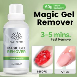 BORN PRETTY 60g Remover - 3-5 Minuten Snelle Verwijdering van Semi-Permanente Lak, Hoge Capaciteit Magische Gelverij