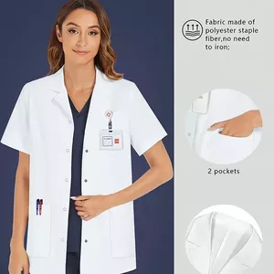 Compra la mejor chaqueta de chef hombre manga corta moderna 8421B