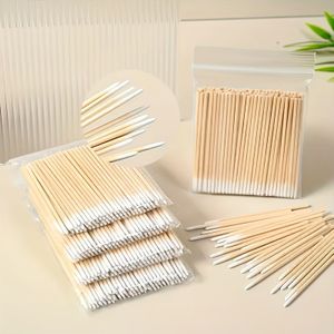 400 stuks Nagelstokjes voor Detailwerk en Manicurecorrectie, Alcoholvrije Nagellakverwijderaar Gereedschap, Professionele Accessoires