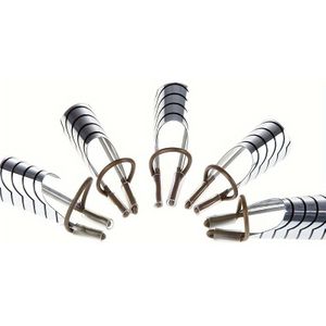 Set van 5 metalen herbruikbare nagelverlengingsvormen, nagelbeschermers, stickers, vormen, reparatietools en accessoires voor nagelsalons en thuisgebruik.
