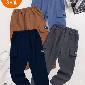 3 Willekeurige Posts! Veelkleurige Corduroy Broek in Overalls-Stijl - Comfortabel en Gemakkelijk te voor Alledaagse Outfits, voor Buiten