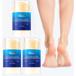 3 stuks Blauwe VOVO Voetverzorgingscrème hydrateert en voedt Beige