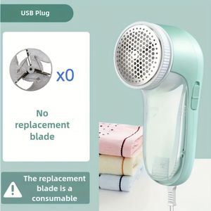 Usb-powered Fabric Shaver - High- 3-blade Clothes Defuzzer For Efficient Fuzz Removal, Ideal For Clothing, Furniture, Bedding, Sofas, Pillows & More - Gadget!, Lint Remover For Clothes