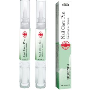 2 stuks, nagelverzorgingspen met aloë vera en theeboomolie, hydraterend en , langdurige , draagbaar voor herhaaldelijk aanbrengen, ideaal voor zakenreizen en woon-werkverkeer