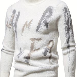 Casual herenpull met lange mouwen - Zacht, stretch en lichtgewicht voor herfst/winter