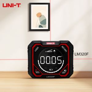 UNI-T LM320F Laser Digitale Gradenboog Digitale Hellingsmeter met Laserwaterpas Sterke Magnetische Laserwaterpas USB Oplaadbare Gradenboog Waterpas Hoekliniaal Hoekmeting Inclinometer