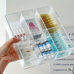 Veelzijdige Acryl Cosmetica Organizer - Capaciteit, Transparante Opberging voor Make-up, Huidverzorging, Speelgoed & Meer
