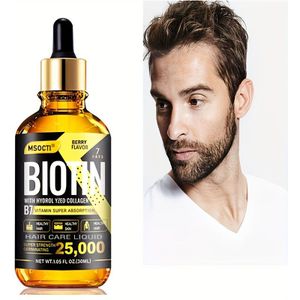 MSOCTI Biotine Haaressentiële Olie - Vloeibaar voor Mannen en Vrouwen
