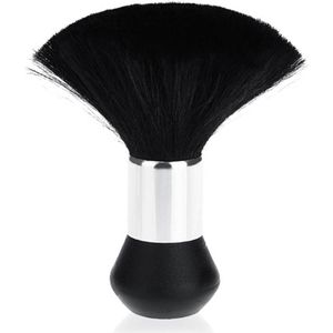 Black Cosmetic Hairdressing Sweeping Neck Hair Cleaning Duster Hair Cutting Brush For Barbershop Hair Cut Brush - Nylon Material