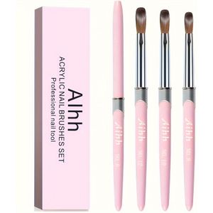 Aihh 3pcs Set Handles - Manicure For 3d Extensions & , -free
