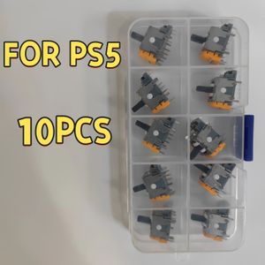 10 stuks Hall Effect Premium Joystick - Anti-Drift 3D Analoge Game Controller met 10 stuks Vervangende Thumbsticks, Ergonomisch Ontwerp voor Precisie Controle, Compatibel met PS5/PS4//SWITCH PRO