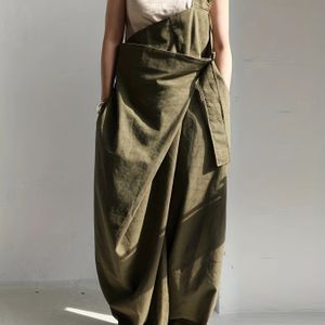 Persoonlijke wijde overalls met een enkele schouderband (zonder riem)