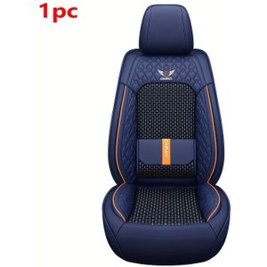 1pc Universal Fit Leather Car Seat Covers, Full Set For 5 Seats, , Sponge Filled, Hand Washable/, Compatible With 95% Of Five-seater Vehicles