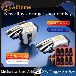 G22 Mobiele Game Trigger voor Telefoon Gaming Controller Joystick Aim Schieten L1 R1 Alloy Toetsenbord Knoppen voor iPhone