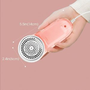 Electric Fabric Shaver And Lint Remover For Clothes, Featuring A Trimmer For Sweaters And Lint Balls, Equipped With Replaceable Stainless Steel Blades For Cutting Threads On Sofas And Garments.