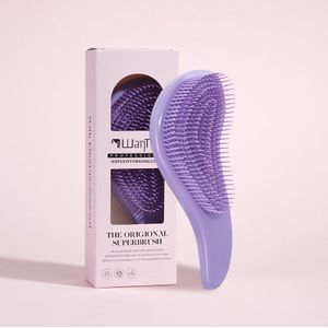 Ontwarrende Haarborstel | Anti-statische Douche Hoofdhuid Massage Kam voor Vrouwen & Mannen, ABS Plastic Handvat, Plastic Borstelharen, Ideaal voor Douche & Reizen, Kerstcadeau - WanMei
