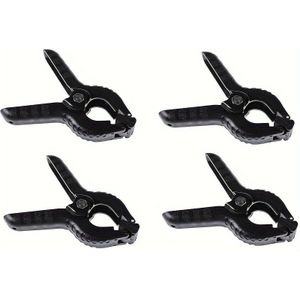 Heavy-duty 4.5 Inch Spring Clamp Set Of 4 - Spring Clamps For Photography Backdrops, Crafts, And - No Electricity Required