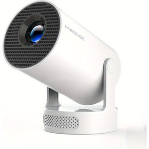 Magcubic HY300Pro+ Projector Native 720P 290ANSI met Auto Keystone Correctie WiFi6 Thuisbioscoop Draagbare Projectoren