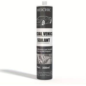 Auto Carrosserie Lijm, Installatie Adhesief, UV Bestendig Zwart Inkt Doos , Krachtige Lijm en Dichtmiddel voor Voertuigstructuur, Truck, RV, , Auto Speciale Dichtmiddel