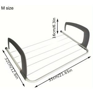 1pc Window Iron Wire Drying Rack, Drying Racks