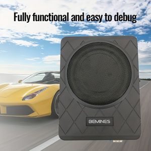 MAX.1500W Autoradio Subwoofer, 12V Auto-specifieke Super Subwoofer, RMS.150W Ultra- Subwoofer 10/8 Inch Onder Stoel, Hoge Vermogen Audio Subwoofer, Zonder Accu