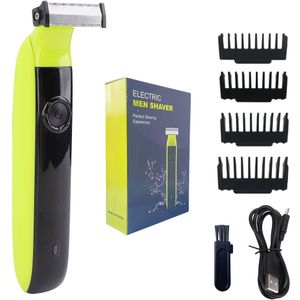 Herenscheerapparaat voor Baard, Gezicht en Intieme Plekken – Persoonlijke Scheergereedschap & Schoonheidstool, Perfect Cadeau voor Mannen