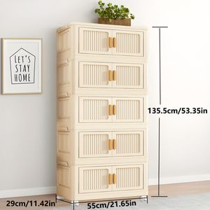 2025 Verbeterde Meerlaagse Extra Opbergdoos met Deksel, Perfect Kerstcadeau voor het Organiseren van Bestanden, Kleding, enz