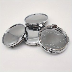 4st 61mm 56mm Auto Wielnaaf Center Cap Cover Zonder Logo Aangepaste Velgkap voor Audi Nieuwe Q7 A4 A3 Q3 Auto Velg Vervangende Hubcap