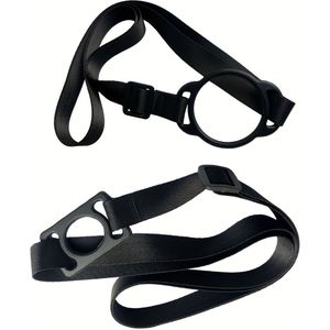 2 stuks waterfleshouder met - 1 mond en 1 kleine mond draagbare sling wandel sport mode functioneel ontwerp band