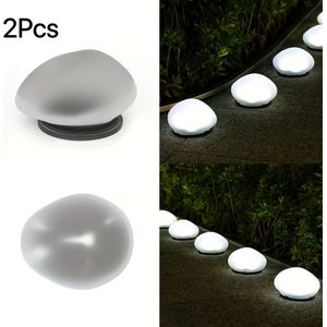 Ip44 Solar-powered Stone-like Lanterns - Energy-efficient Pathway Lights For Garden, Lawn, And Villa Decor, Nickel Battery, Outdoor Solar Lights| Decor|solar Charged Lights, Solar Outdoor Lights