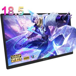 18,5 Inch Draagbare Monitor 120Hz 100% SRGB 1920*1080P Met VESA En Beugel 180° Verstelbaar Ultra-dun Lichtgewicht Randloos FHD FreeSync IPS HDR Gaming Monitor