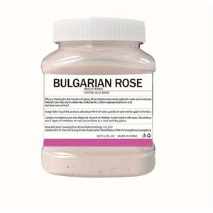 12.3Fl.Oz Bulgarian Rose Jelly Mask Voor Gezichtsverzorging, Natuurlijke Gel Gezichtsmaskers, Professioneel Peel Off Jelly Masker, Hydraterend, Verbeterend En Hydraterend