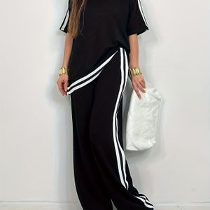 Plus Size - Plus Size, Elegante roodbruine jumpsuit voor dames in grote maten - Oversized A-lijn broek met korte mouwen, pijpen & zakken, medium stretch, casual tot formeel