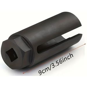 1 st 22 mm Auto Zuurstofsensor Verwijdering Wrench Tool, Chrome Vanadium Staal Vierkante Drive Socket met Mouw