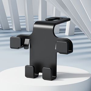 1pc Upgraded Multi-functional Car Seat Back Hook With 4 S-hooks, Abs Material, Headrest Hanger For Handbags, Wallets, Coats - Vehicle Storage And Organizer Accessory