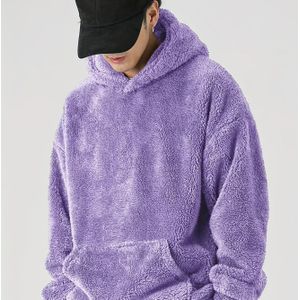 Heren Casual Hoodie met Fleece Voering, Lange Mouwen, Pasvorm, Zacht en Ademend