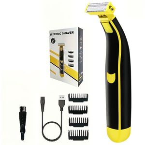 Herenscheerapparaat voor Gezichtsbeharing en Lichaam - Draagbare Oplaadbare Grooming Set