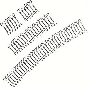 4-delige Set Golvende Haartrimvork Kamgereedschap Fixeer Kam Haarspeld Golvende Kam Clips Pins Mini Ponyhouder Voor Vrouwen - Alle Seizoenen Haarstyling