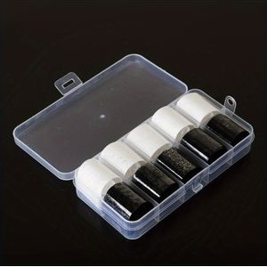 10 Rollen 2,5*60cm Zwart Wit Kant Transferfolie Nagelkunst Volledige Wraps Bloem Decals DIY Manicure Styling Gereedschap