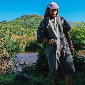 Ultra-Absorberende Microvezel Surfponcho - Camo & Ontwerp, Sneldrogende Veranderbare Badjas voor Strand & Buitenactiviteiten