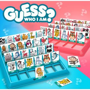 Gezellige Familieplezier | Educatief Raadspelbord voor 2 Spelers | Leerbord met Kleurrijke Illustraties – Ideaal Cadeau voor Thanksgiving, Verjaardagen en Pasen