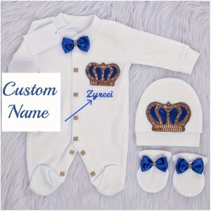 Aangepaste Lange Mouwen en Voetjes Kruipromper, Katoenen Romper voor Herfst-Winter. Kleding met Geïntegreerde Benen, 1- Zelfverzekerd Ontwerp door Nieuwe Ouder Merkgebruikers