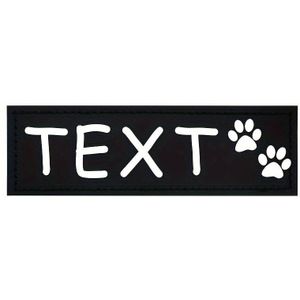 Custom Pet Patches For Dog Harness Vest, Custom Name 9 Colors Traction Accessories