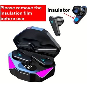 Wireless Headphones X15: HD Weergave, Lage Latentie, Hoogwaardig Geluid, Draadloze Ruisonderdrukking met Type-C Snelladen voor Telefoons en Computers