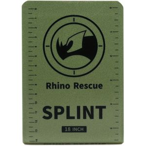 RHINO RESCUE 18-Inch Lichtgewicht Opvouwbare Spalk - Draagbaar, Herbruikbaar voor Buiten Kamperen & Noodgevallen