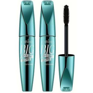 Koop 1, Krijg 1 - 5D Extreme Volume Mascara, Waterdicht & Klontvrij, Langdurige 24u Zwarte Wimpersversterker voor Alle Huidtypes