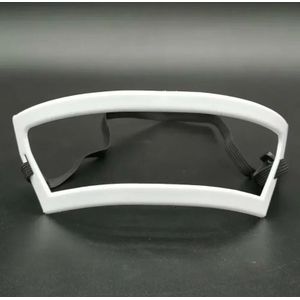 Haartrimmer Ruler Neckline Guide Vormgeving Styling Template Kom Neck Back Styler Heren Neck Shaping Ruler Tools voor Barber, ABS Plastic Handvat, Plastische Borstel, Haarstijl, Styling Kom Type